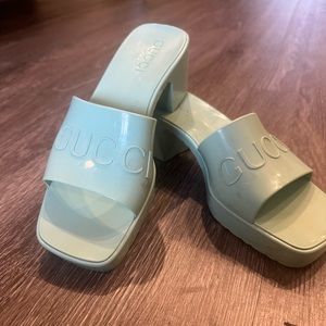 Gucci pool slides